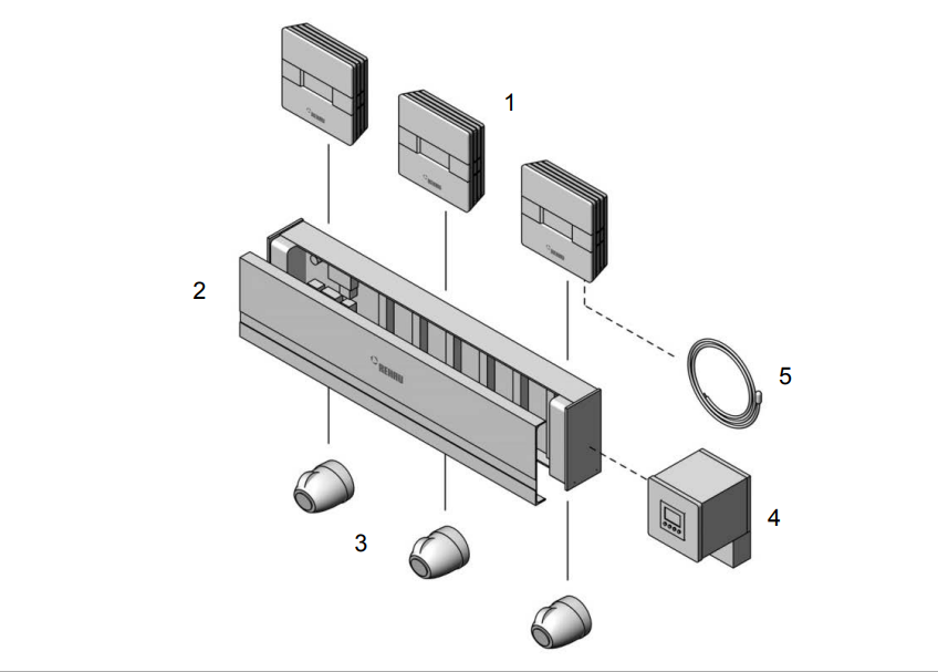 REHAU NEA là một dòng bộ điều khiển nhiệt độ phòng (room temperature controller) được sử dụng để điều khiển các hệ thống sưởi ấm