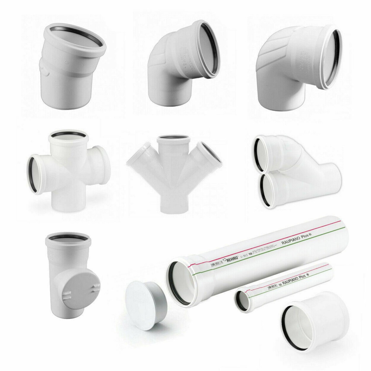 Ống tiêu âm REHAU RAUPIANO Plus là một hệ thống ống thoát nước tiêu âm công nghệ cao từ Đức,