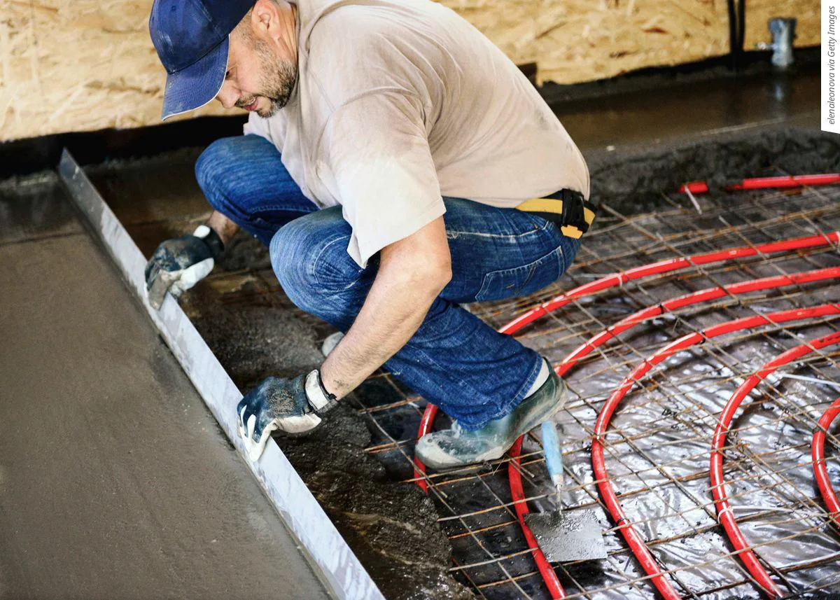 Không nên đặt hai circuit (mạch sưởi) trong cùng một phòng vì điều này có thể gây ra sự mất cân bằng nhiệt nghiêm trọng