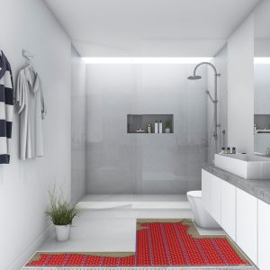 Lắp đặt hệ thống sưởi sàn cho nhà vệ sinh