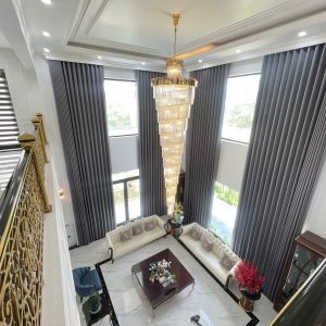 Rèm Hungary Tại Biệt thự Ninh Bình