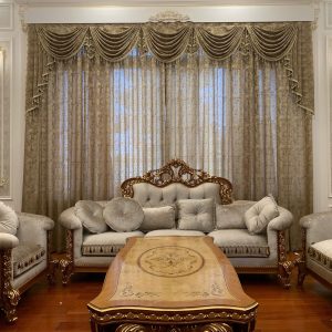 Rèm Thổ Nhĩ Kỳ Lilium Tại Biệt Thự Thái Bình