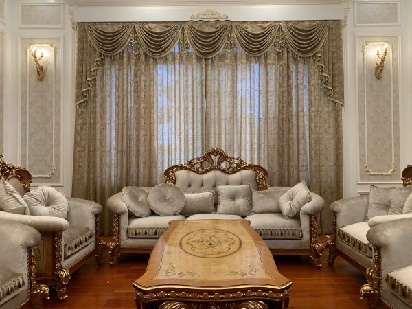 Rèm Thổ Nhĩ Kỳ Lilium Tại Biệt Thự Thái Bình