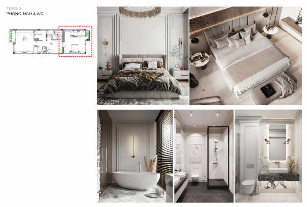 Thiết kế biệt thự 3 tầng Vinhomes Harmony - Ảnh 6