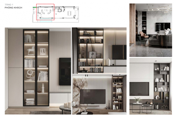 Thiết kế biệt thự 3 tầng Vinhomes Harmony - Ảnh 9