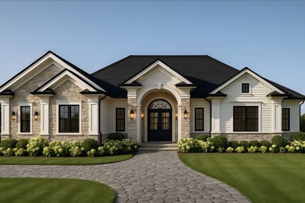 Biệt Thự 1 Tầng Tân Cổ Điển - Ảnh 4