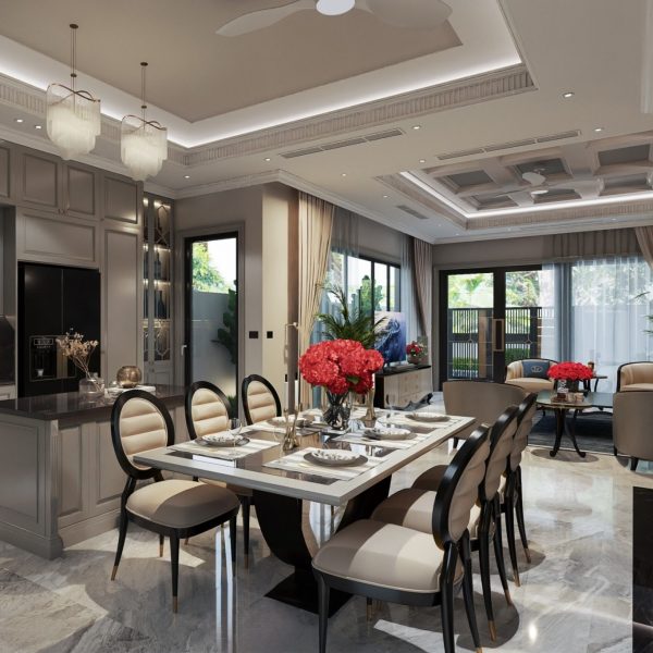 Thiết Kế Nội Thất Liền Kề Gamuda Garden Số Nhà 07 - Ảnh 4