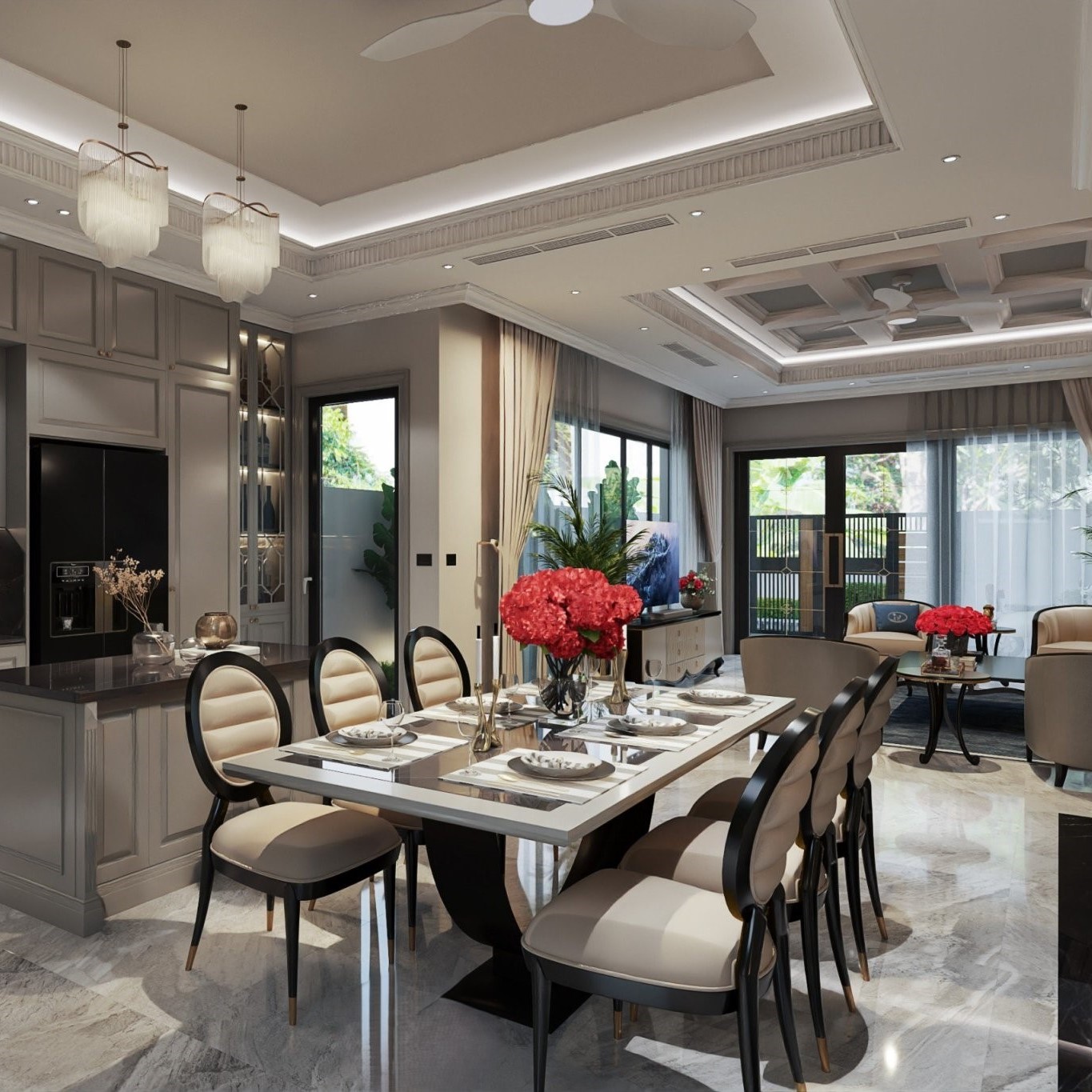 Việc lên ý tưởng thiết kế cần cân bằng giữa các nguyên tắc thẩm mỹ, phong thủy, công năng và sở thích cá nhân của gia chủ