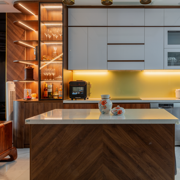 Thiết kế liền kề Gamuda Garden nhà chị Trúc Anh - Ảnh 17