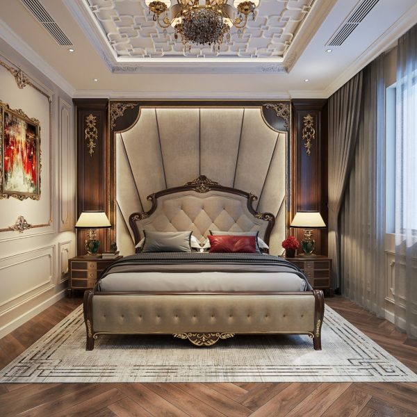 Thiết kế nội thất biệt thự 3 tầng song lập Louis City - Ảnh 5