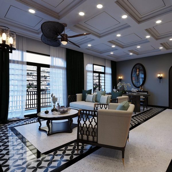 Thiết Kế Nội Thất Penthouse Vinhomes Smart City - Ảnh 8