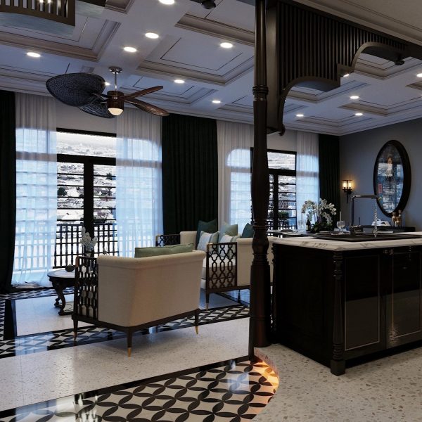 Thiết Kế Nội Thất Penthouse Vinhomes Smart City - Ảnh 7