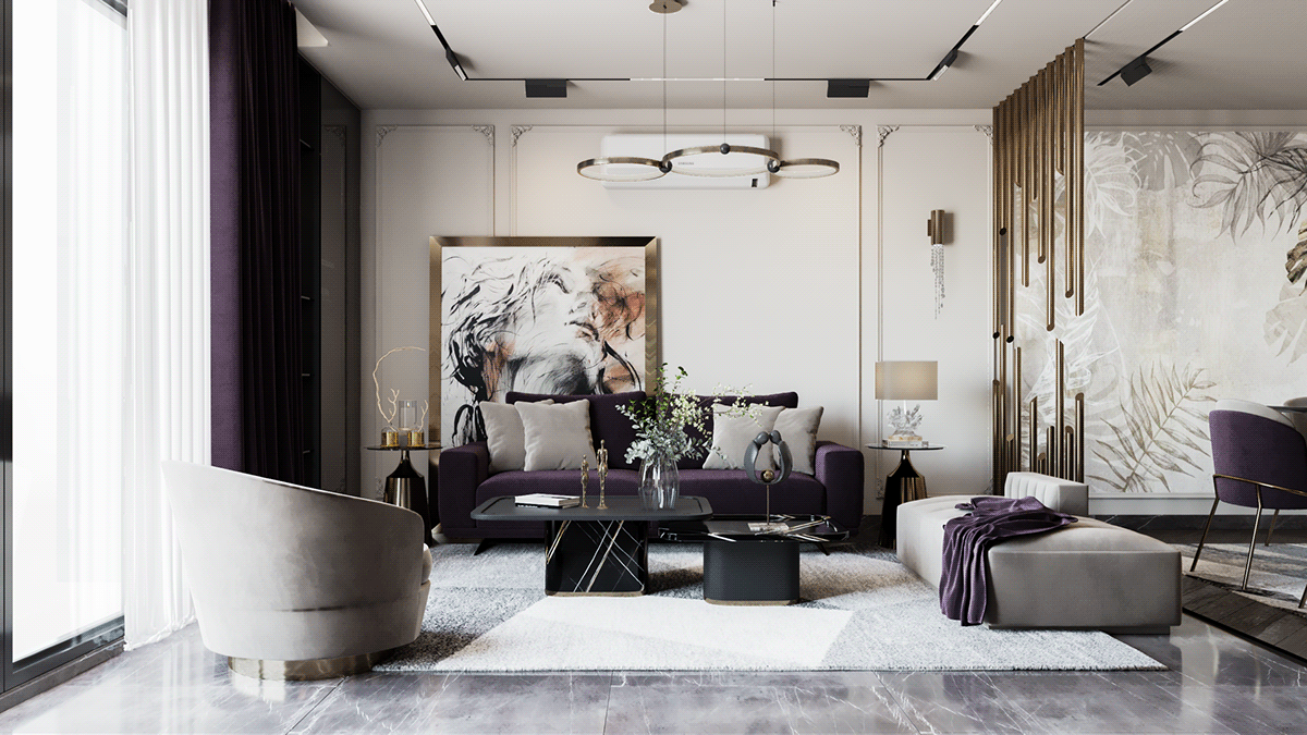 Thiết kế nội thất biệt thự Starlake