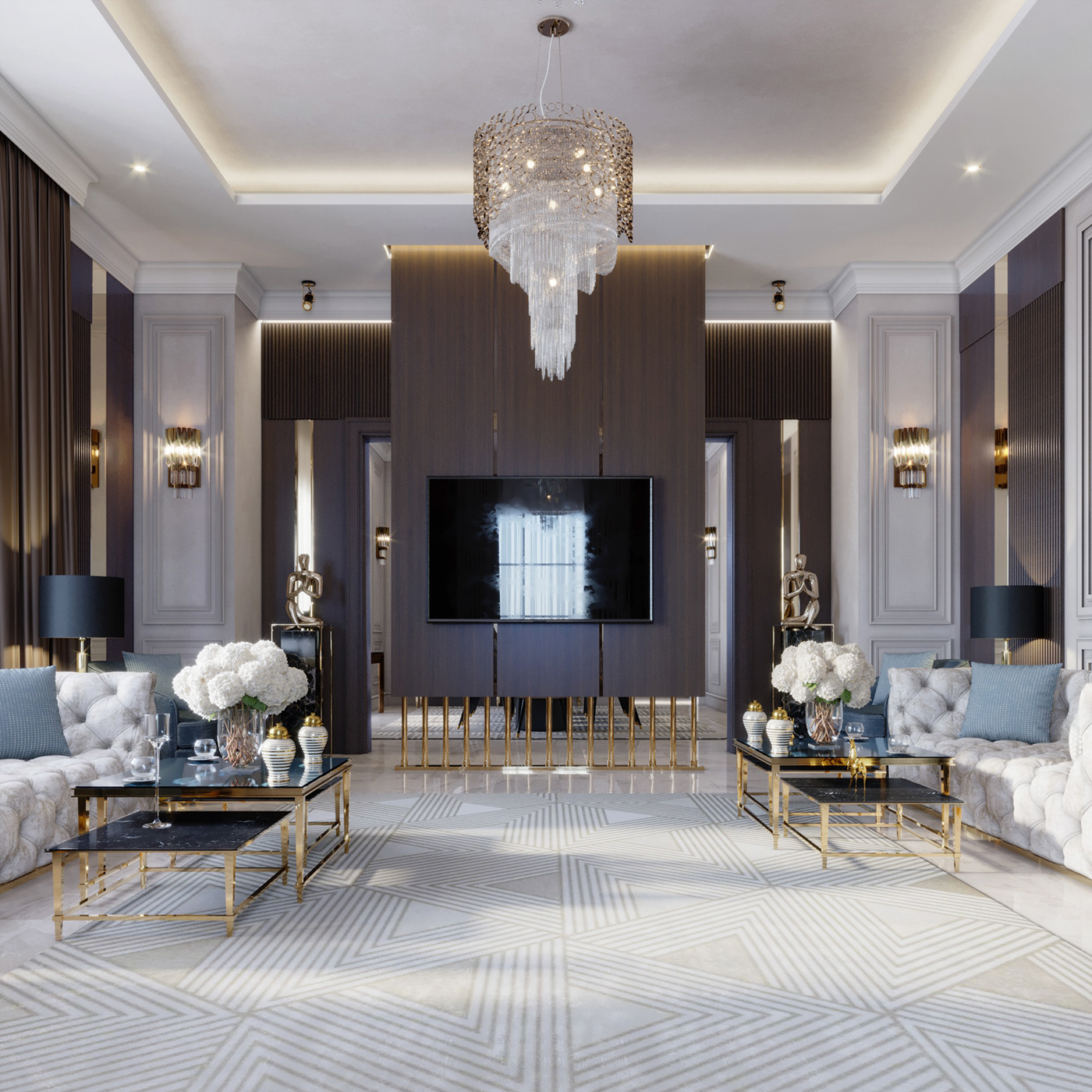 Thiết kế theo từng không gian chức năng đảm bảo tính thẩm mỹ đồng bộ và tối ưu hóa công năng sử dụng, mang đến trải nghiệm tiện nghi nhất cho từng khu vự