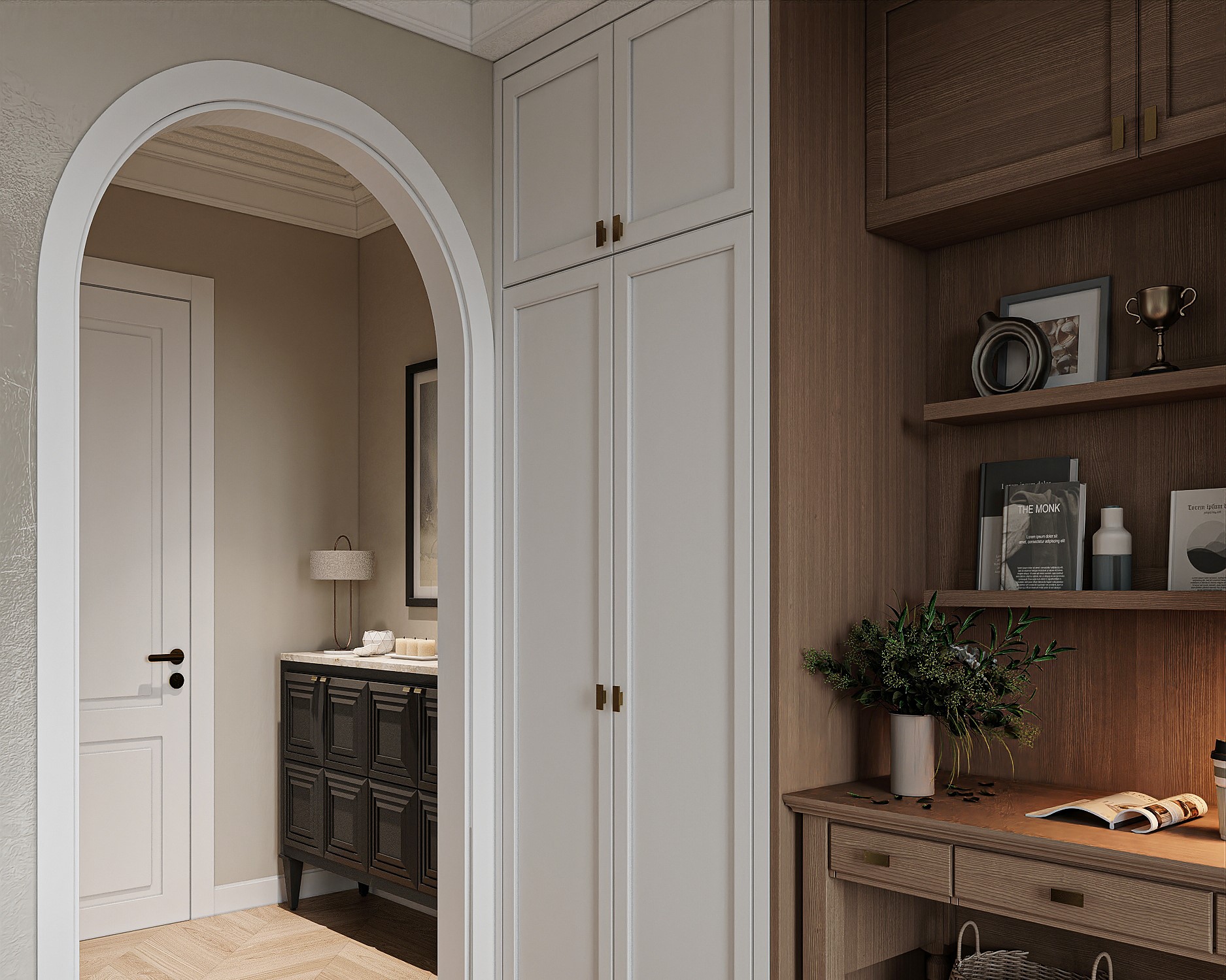 Thiết kế biệt thự 3 tầng phong cách Tối giản