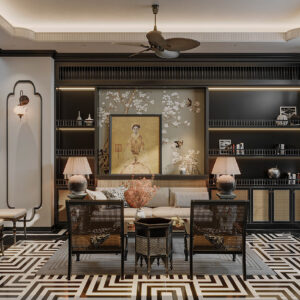 Thiết kế biệt thự 3 tầng phong cách Indochine: Đặc điểm, mẫu đẹp, quy trình và kinh nghiệm triển khai