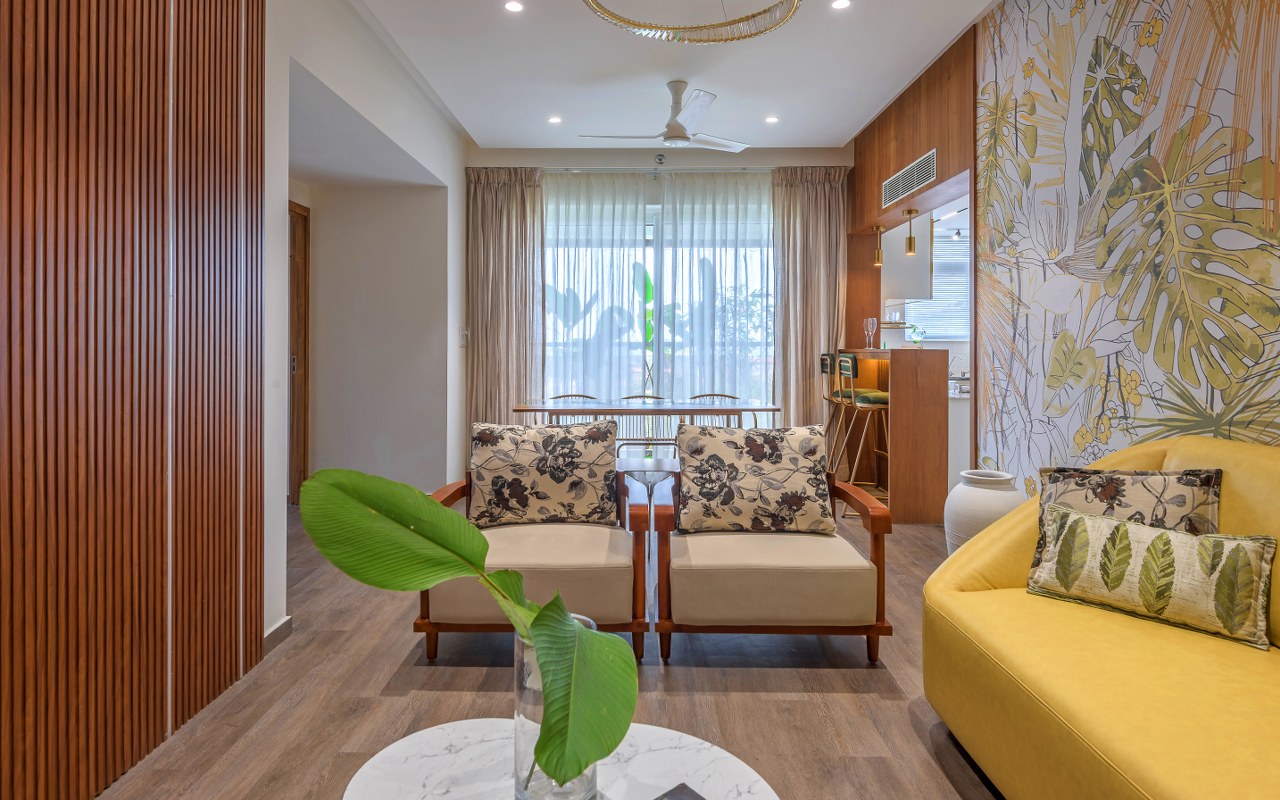 Biệt thự 3 tầng phong cách Tropical Modern
