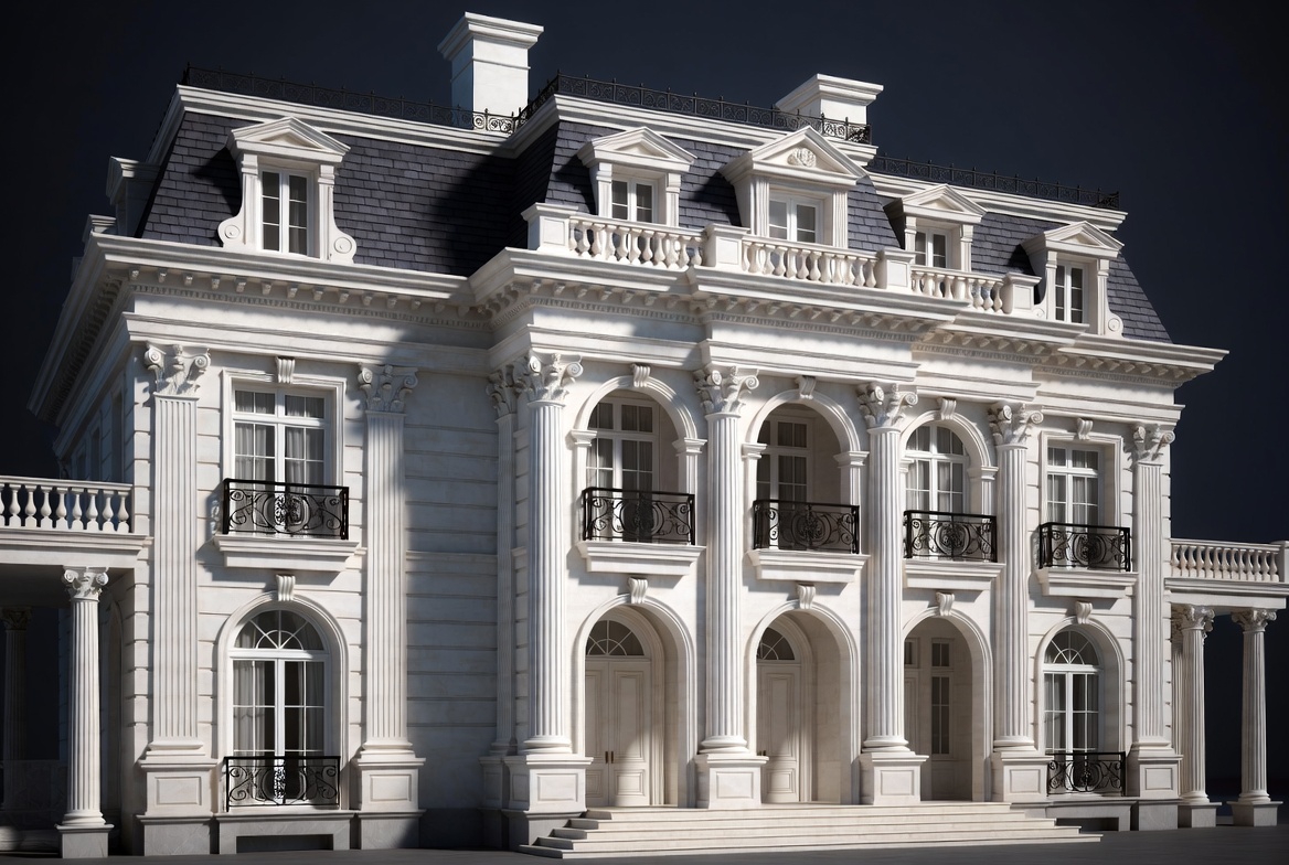 Biệt thự tân cổ điển 3 tầng kiểu Pháp là lựa chọn lý tưởng cho gia chủ yêu thích không gian sống đẳng cấp