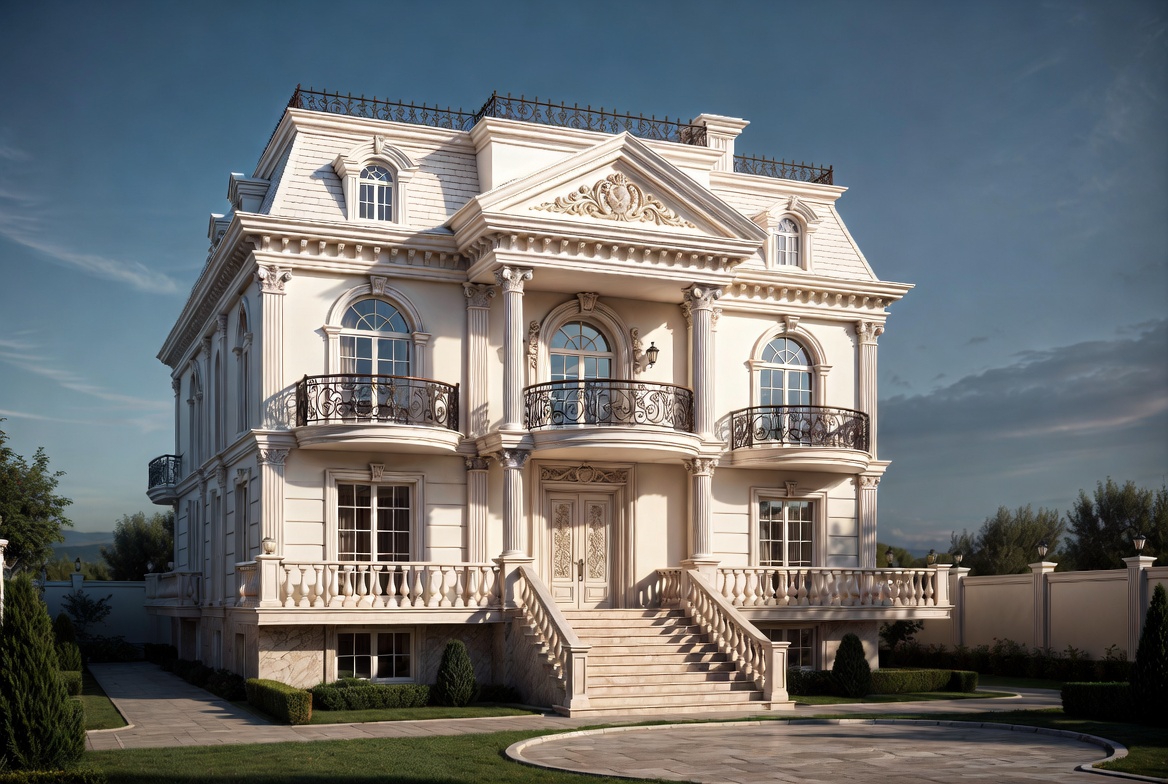 Biệt thự tân cổ điển 3 tầng ấn tượng số 1