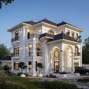 Top 111+ mẫu nhà biệt thự 3 tầng tân cổ điển đẹp, sang trọng chuẩn gu thượng lưu 2026