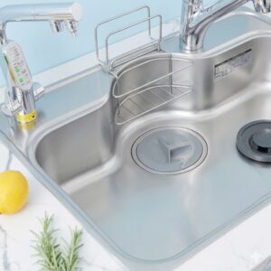 Nước hay bắn ra ngoài: Độ sâu lòng chậu rửa bát nội địa Nhật Bản có phải giải pháp?