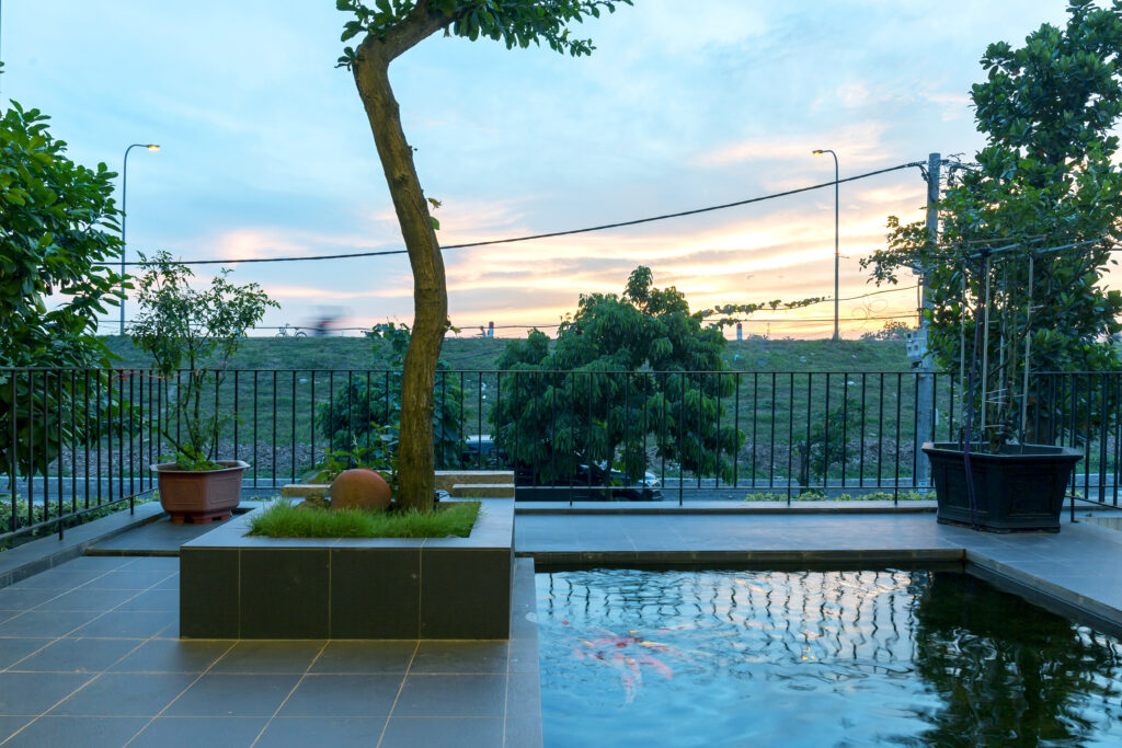 biệt thự 3 tầng