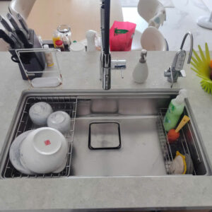 Chậu rửa bát Shigeru 1 hố có tốn nước hơn 2 hố không? Làm sao để tiết kiệm nước?